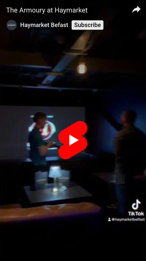 Armoury Bar at Haymarket Belfast