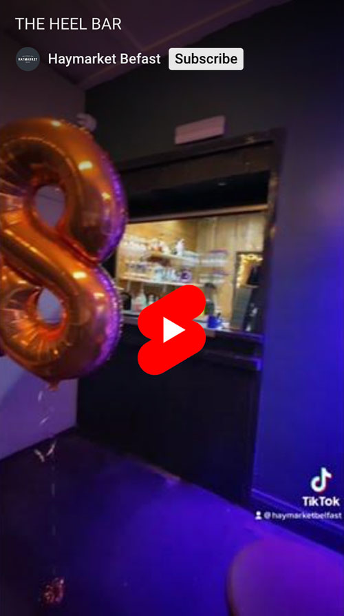 Heel Bar at Haymarket Belfast