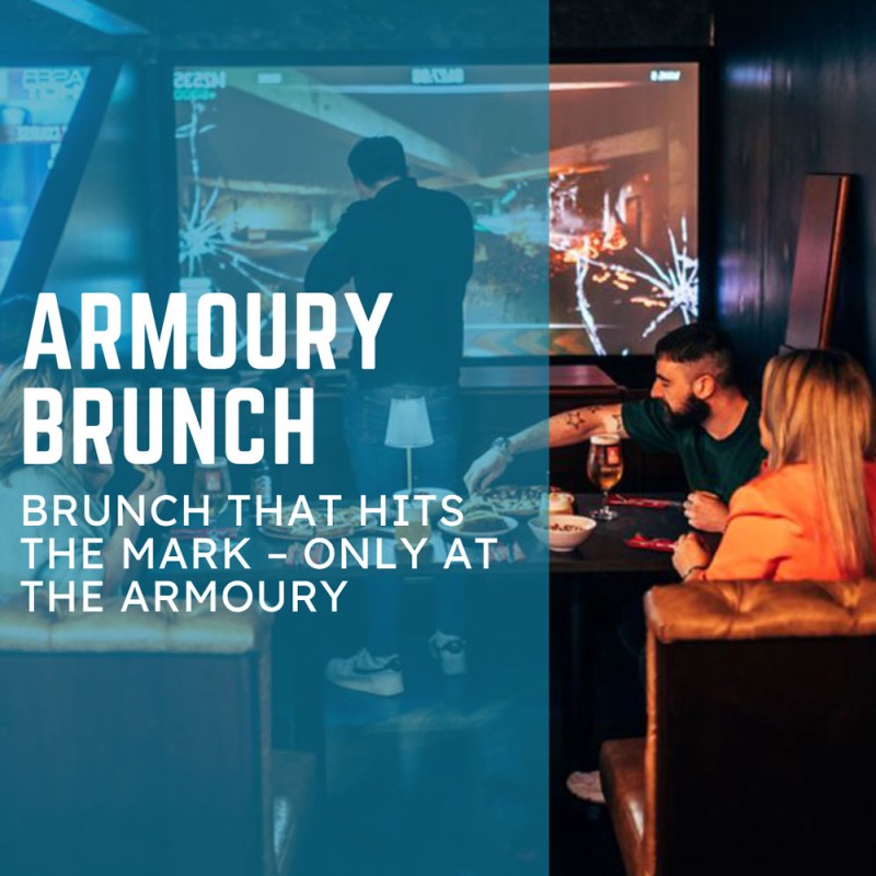 Armoury Bottomless Brunch - Haymarket Belfast